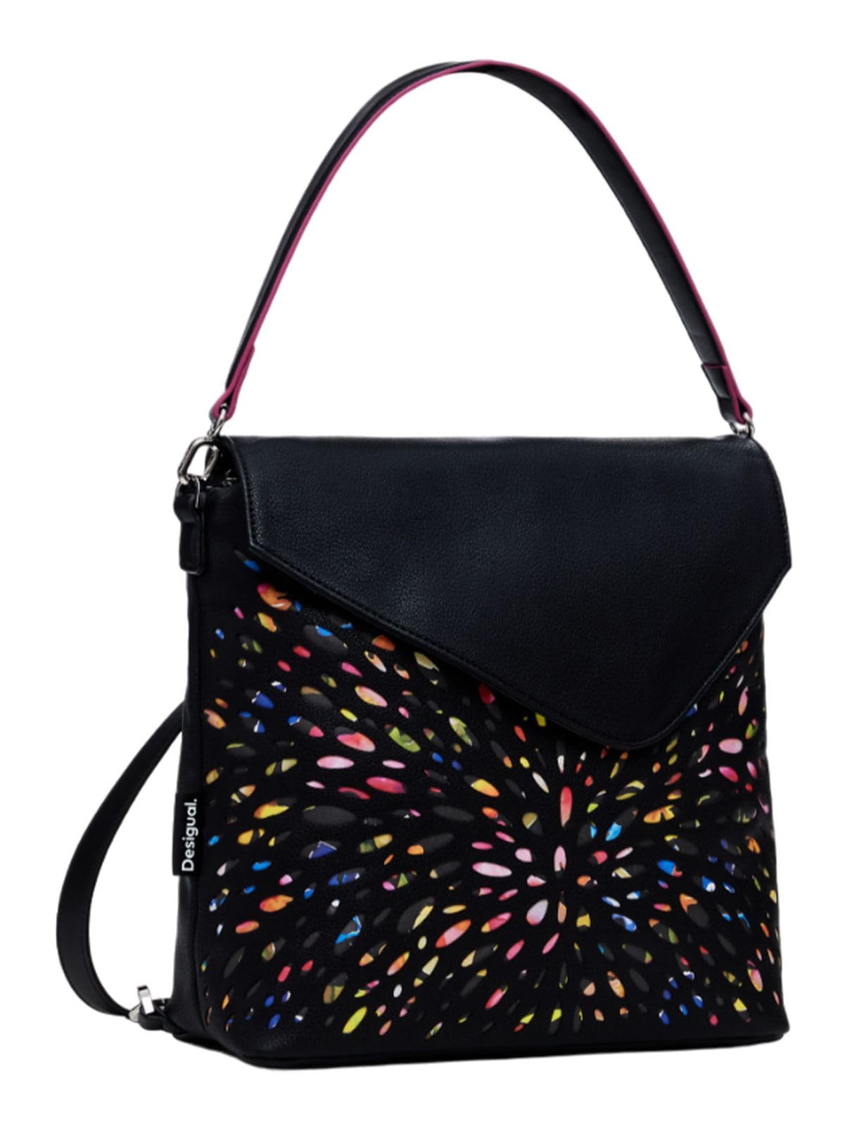 Desigual Rucksack Freizeitrucksack Blackwell Jersey Backpack Black schwarz