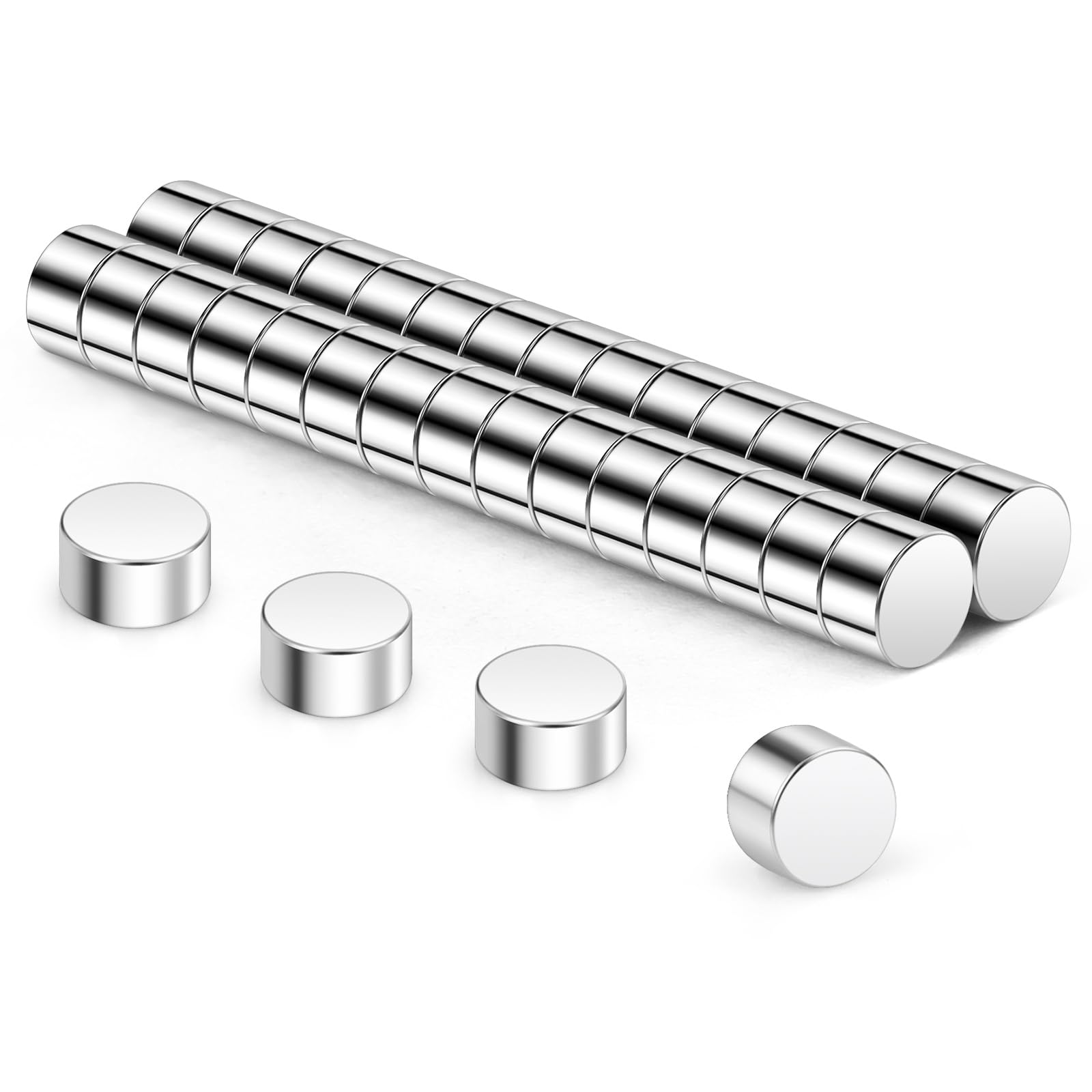 24 Calamite Super Forti Per Frigorifero E Lavagne - Magneti Neodimio Piccoli 12x16 Mm - Foto 13