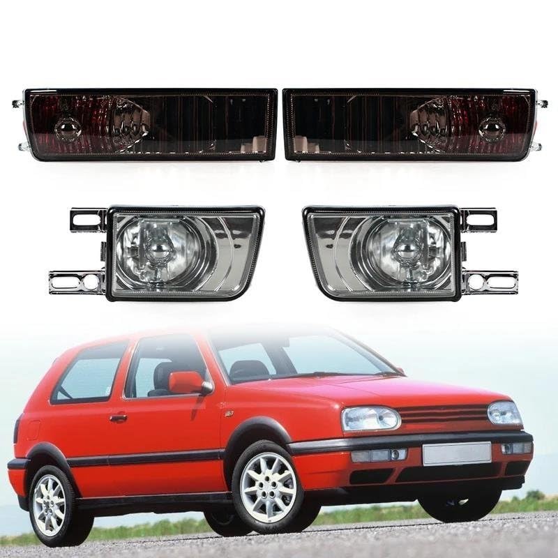 Feu antibrouillard transparent VW Golf 3 résout optique opaque 93-99 - 2