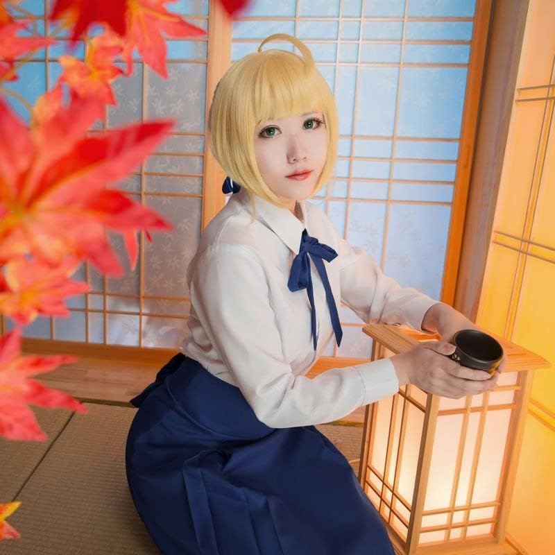 Amazon.co.jp: Fate stay night セイバーSaber常服 コスプレ衣装