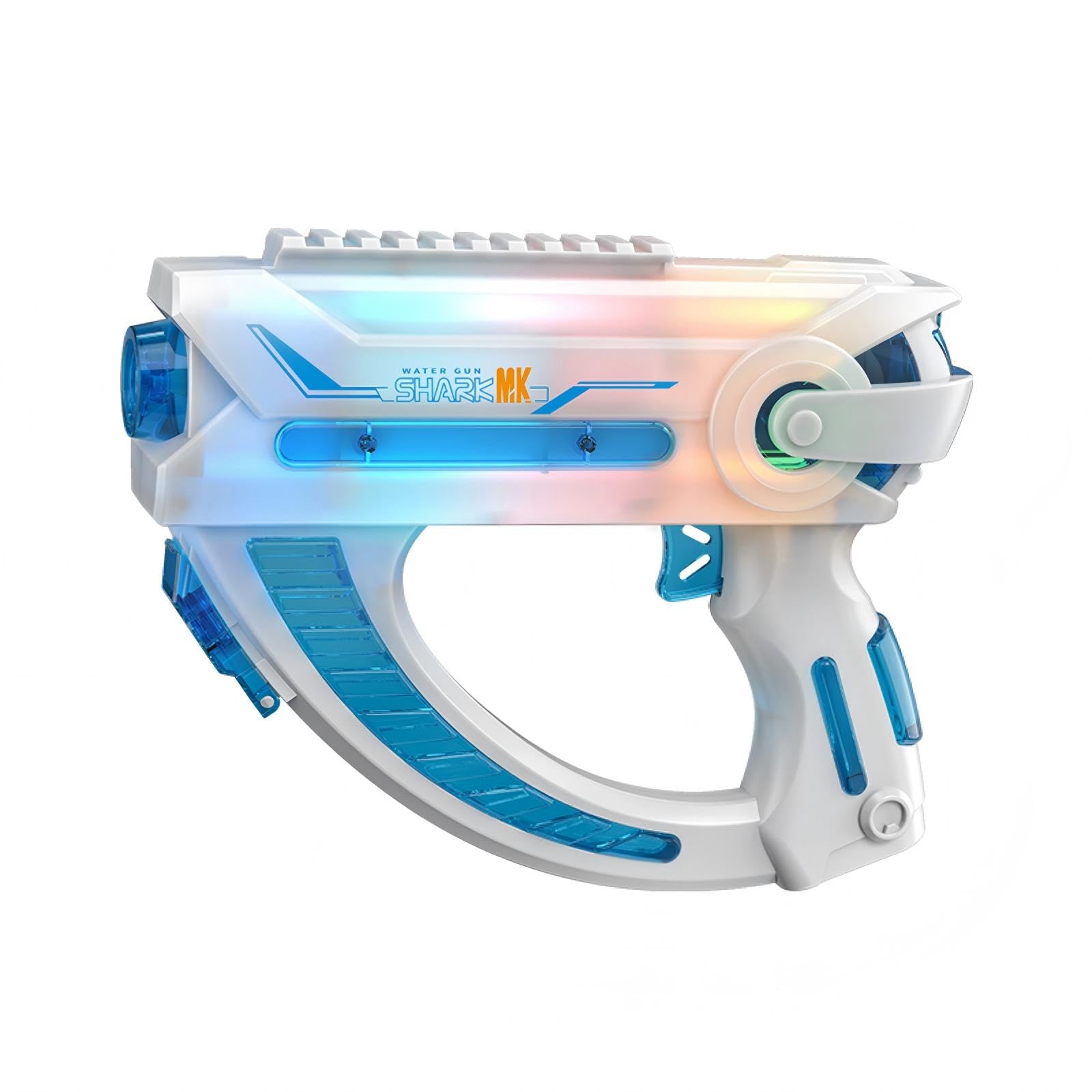 Electric Water Guns,Automatic Squirt Gun with Cool Light Effect, High Capacity Long Range Water Blaster for Kids Adults Summer Pool Beach Party Water