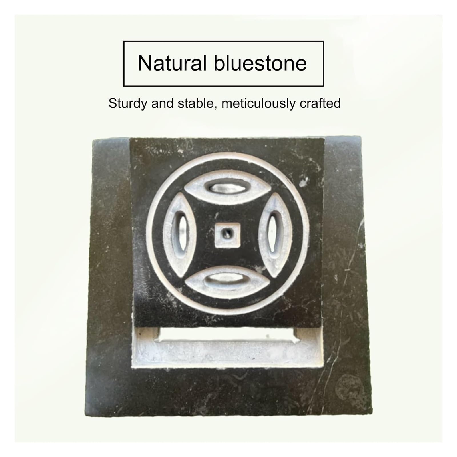 Cubierta para tanque séptico, rejilla extraíble para bomba de sumidero, boca de registro, fosa séptica, drenaje de paisaje, 50 x 50 cm, placa blanca para uso en exteriores
