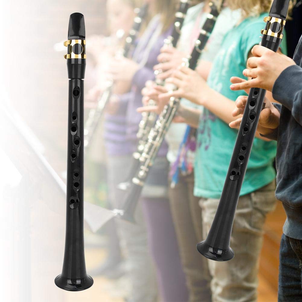Saxofón portátil de Bolsillo Sax Saxofón Mini de Bolsillo con Bolsa de Almacenamiento de láminas