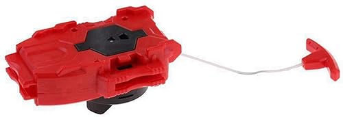 Miniatura 3 de Bey Burst - Lanzador de cuerdas y agarre Metal Fusion Burst Starter Gyro String Launcher Strong BeyLauncher Spining Top Toys Accesorios Rojo