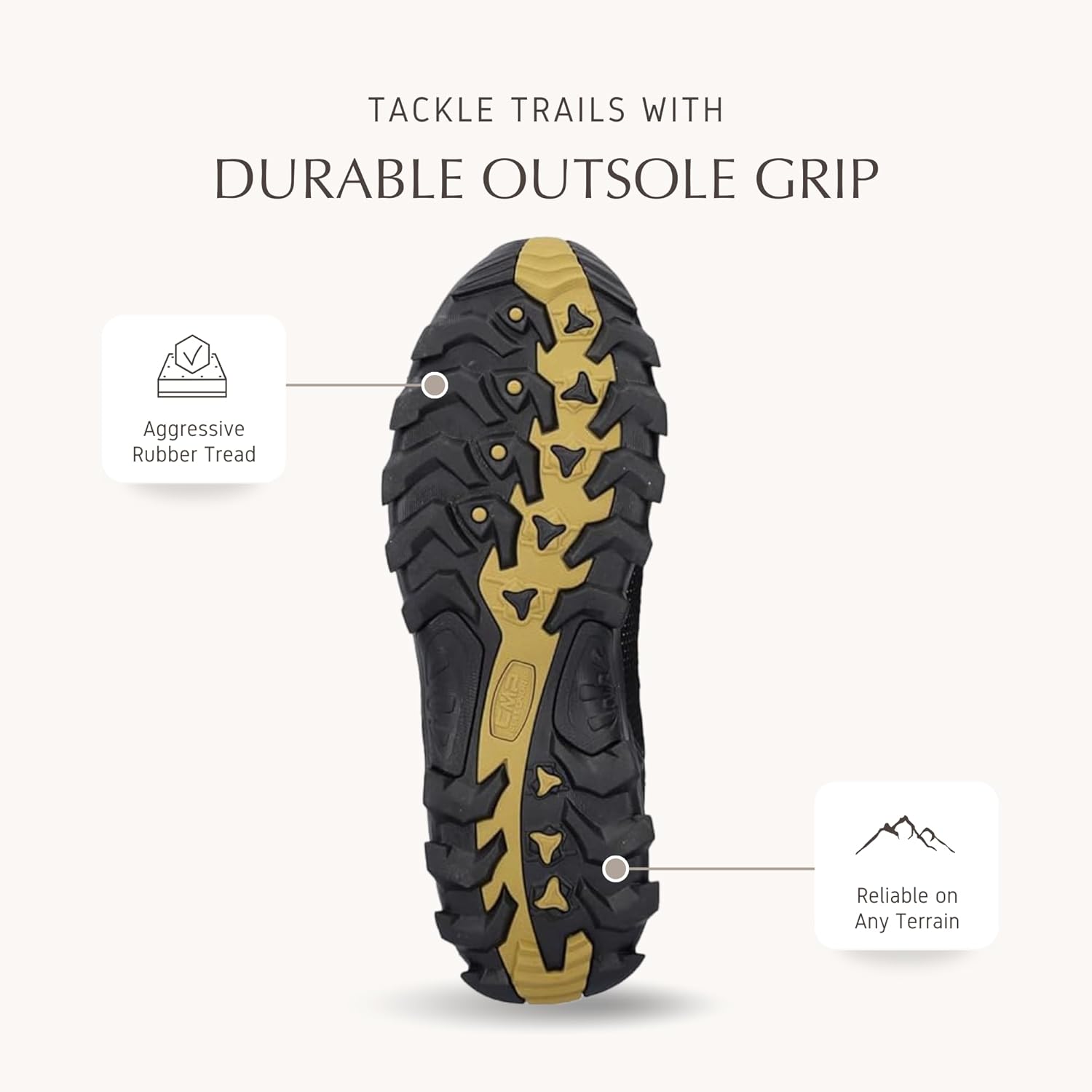 CMP Rigel Men’s Low Waterproof Hiking Shoes – Suede Trail Shoes with Ankle Support & All-Terrain Grip - Image 4