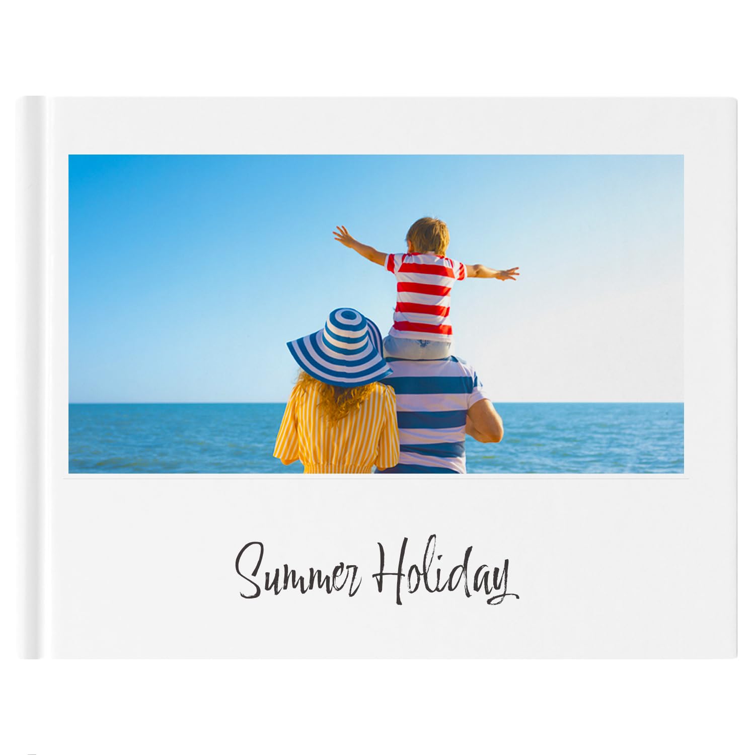 Livre photo personnalisé en ligne Couverture Rigide - Exclusive, 36 pages Horizontal 29.7x21 Album photo personnalisable avec vos propres photos parfait pour mariage, vacances, Noël, bebe, enfants