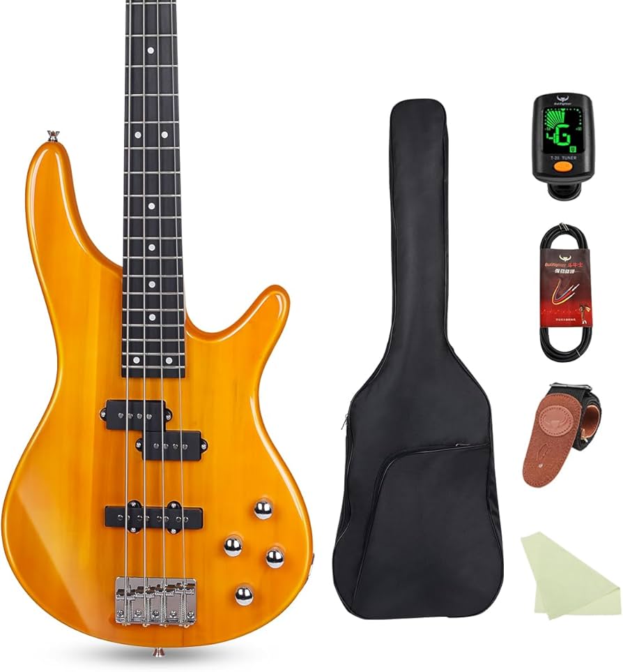 エレキベース　初心者セットBullfighter Amazon | Bullfighterエレキベースセットアクセサリーセット付き、4弦