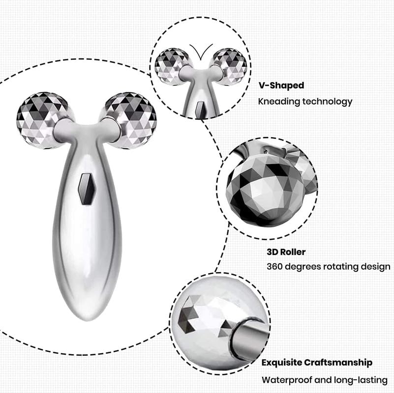 Scholazs Ice Roller Face Razor Face Stone Gua Sha Z R Roller Stone with Roller Massage and 3D Massage Roller Set for Facial Combo Skin Eye Body Scholazs Ice Roller Face Razor Face Stone Gua Sha Z R Roller Stone with Roller Massage and 3D Massage Roller Set for Facial Combo Skin Eye Body