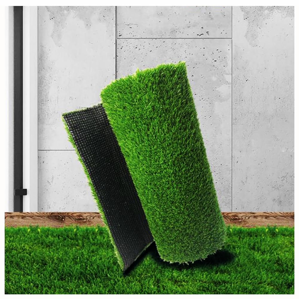 Amazon.de: Knstliche Grasmatte 2.5m X 5m Knstliche Wiese Realistisch  Kunstrasen Fake Rasen Hohe Dichte Rasenteppich Falscher Rasen Knstlicher  Garten Gras Willkommen Matte Haustier Rasen Matte(Size:2.5x10m)
