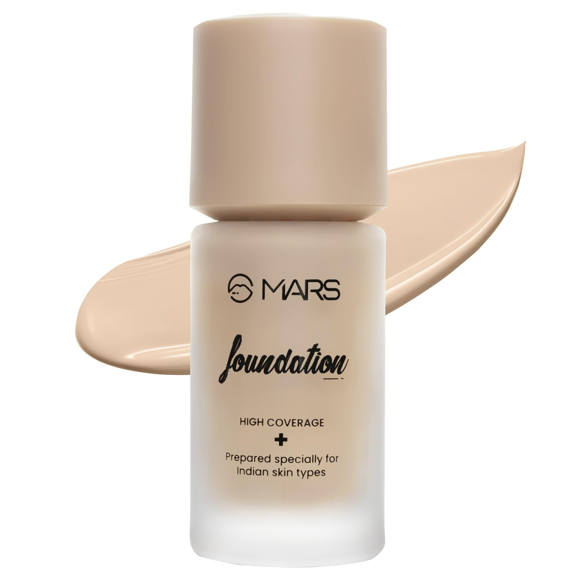 SPF50 PA++++ High Coverage Liquid Foundation | Blemish Free & Blendable Foundation for Makeup (40ml) (SHADE-03)