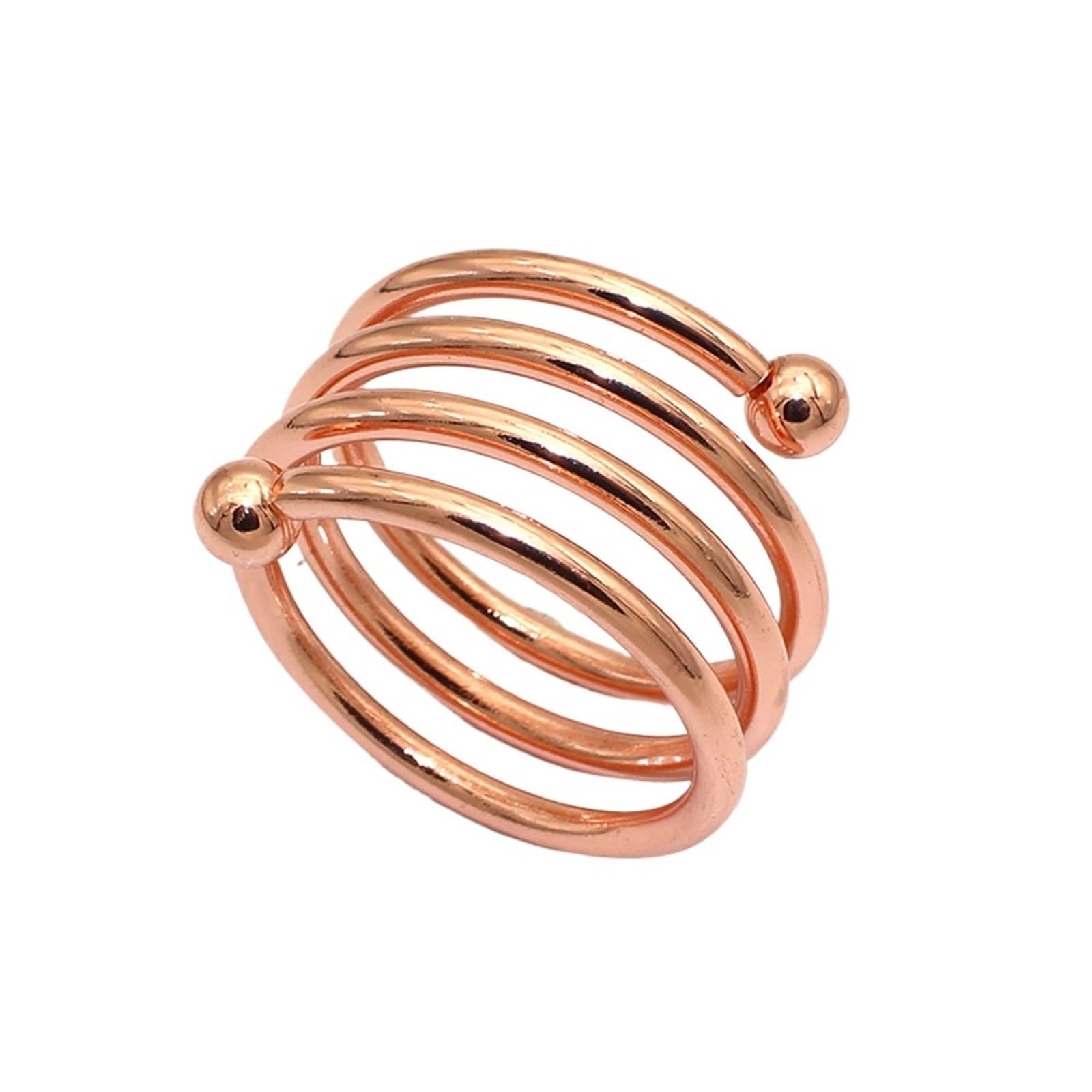 Edvkrgqx Hb169-Rose Gold Table Decor Napkin Rings, Napkin Rings 20Pcs Multicolor For Wedding Party Kitchen Table Decor