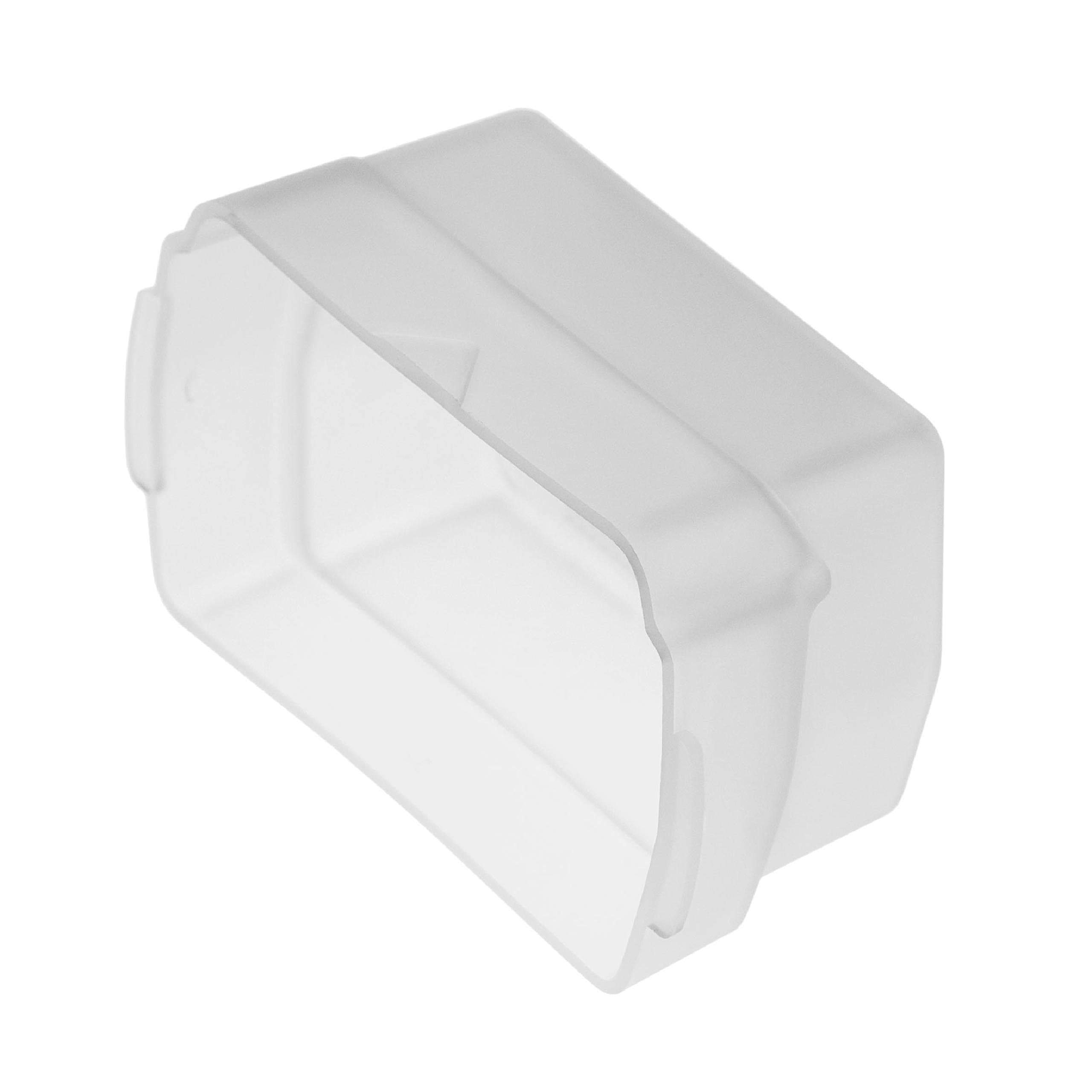 Diffuseur De Flash Pour Nikon SB-50DX, SB-800, SB-80DX - Plastique Transparent/blanc, Adoucit La Lumière