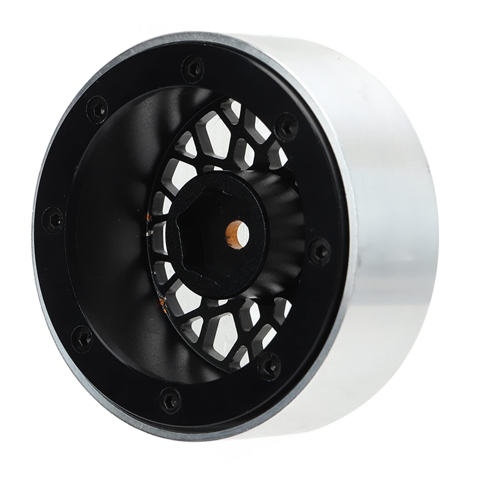 Alomejor Obręcz Koła RC Beadlock 1,9 Cala, Piasta ze Stopu Aluminium do