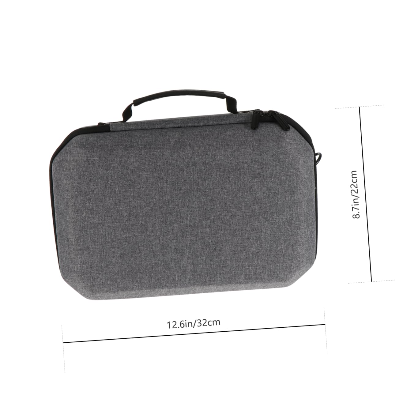 Homoyoyo Estuche para 2 Gafas De Realidad Virtual con Bolsa De Almacenamiento De Eva: Diseño De Estuche Antigolpes para Viajes De Compañeros De Trabajo