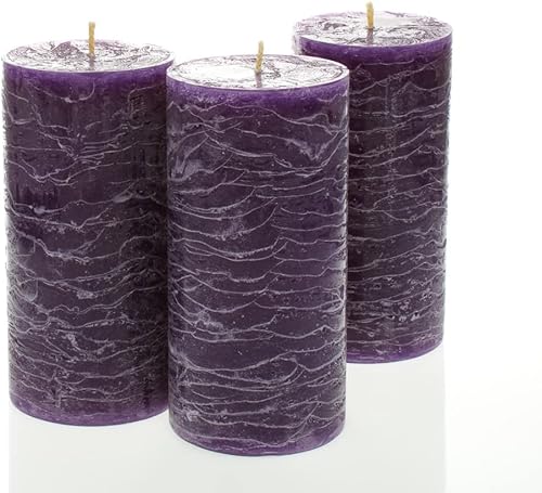 Miniatura 8 de Richland Juego de 2 velas de pilar blancas de 3 x 9 pulgadas sin perfume para bodas, hogar, vacaciones, relajación, iglesia y spa