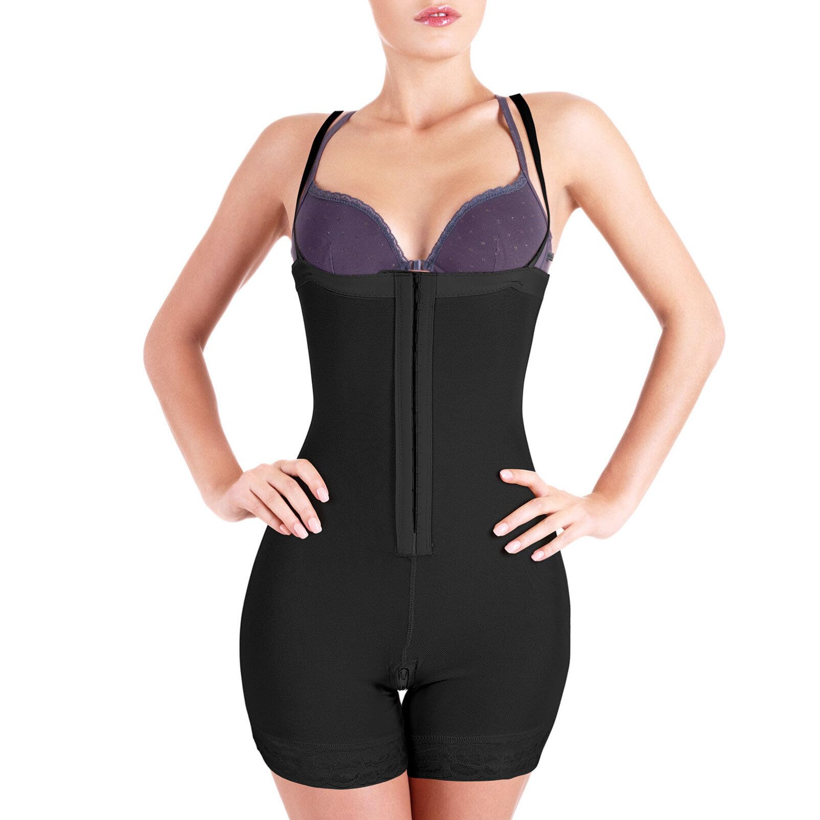 GALPADA Ropa Moldeadora Monos Mamelucos Control De Barriga Traje De Cuerpo Esculpido Mono Moldeador Para Mujer Mono De