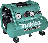 Makita MAC100Q Quiet Series 1/2 HP 1 Gallon Oil-Free Electric Air Compressor - Ultra-Quiet 58dB Portable