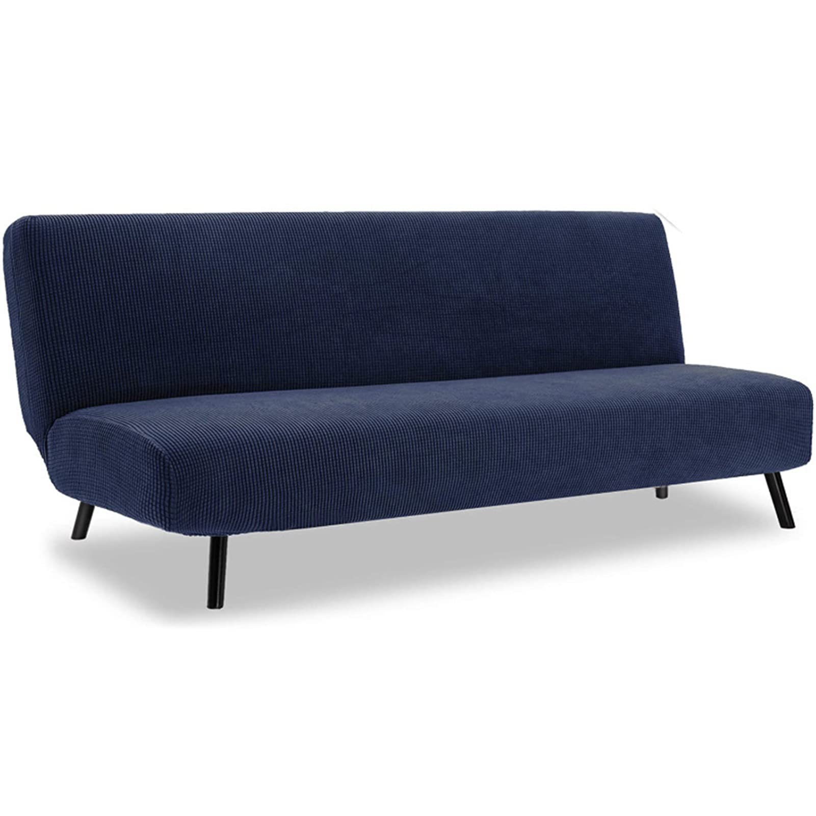 Housse de canapé convertible sans accoudoirs extensible pour salon moderne