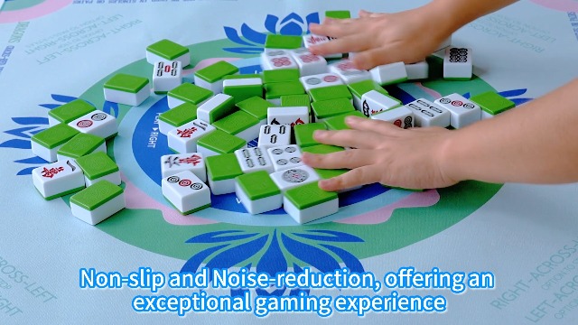 Amazon.com: Mikccer Mahjong Mat with Rules, 32.2 Inch Square