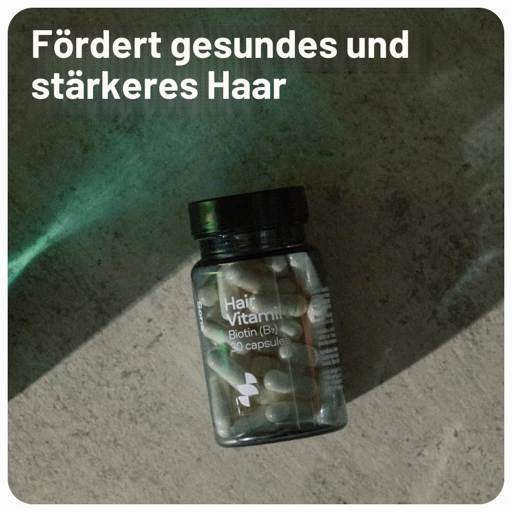 Sons Minoxidil 5%, Haarwachstum Shampoo & Biotin für Männer bei Haarausfall | Klinisch Bewährt, Ergebnisse nach 3 Monaten, Shampoo mit Koffein & Sägepalme, Zitrusduft, 3-Monats-Vorrat.