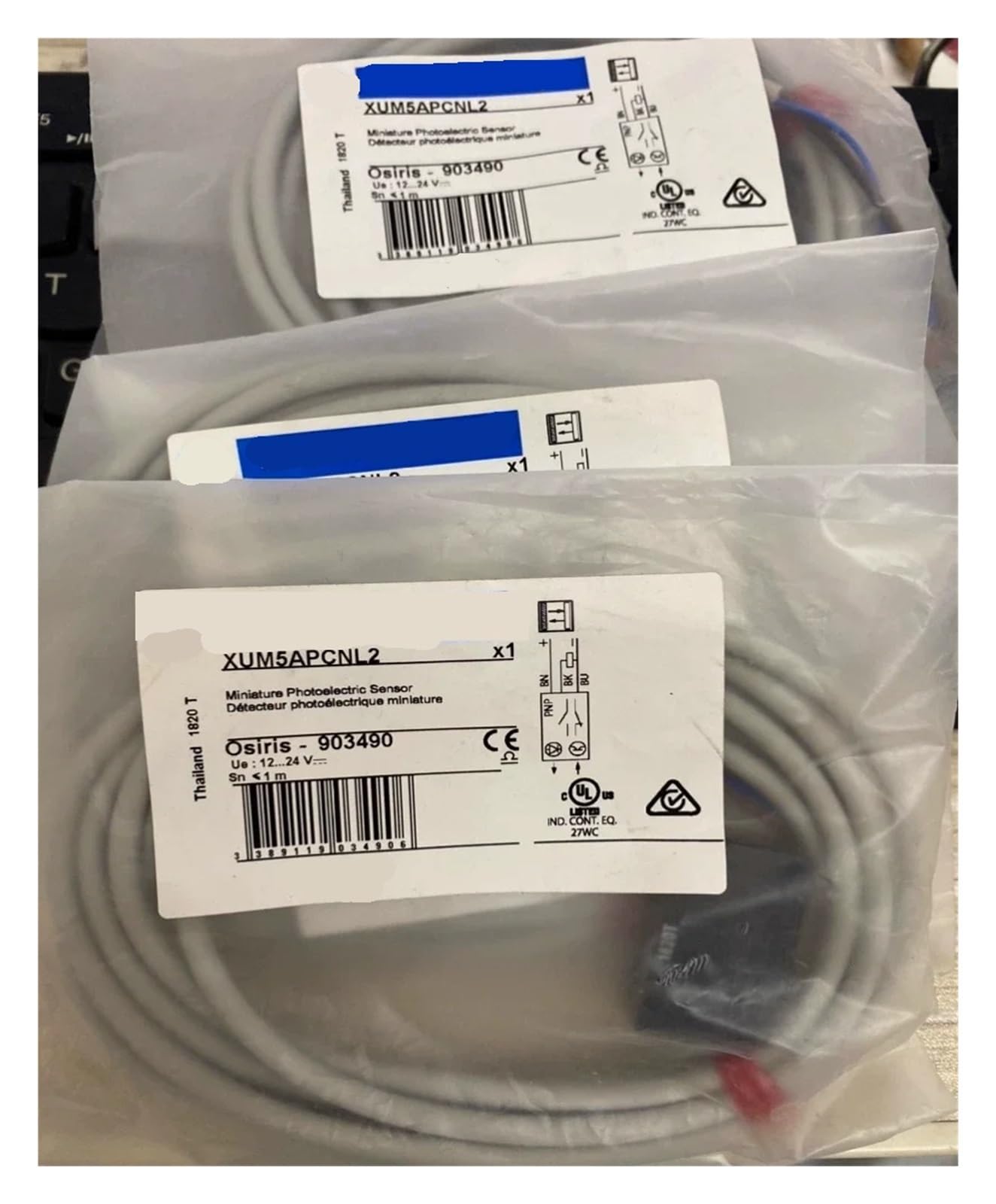 XDDQWSWA 1PCS Photoelectric switch XUM5ANCNL2