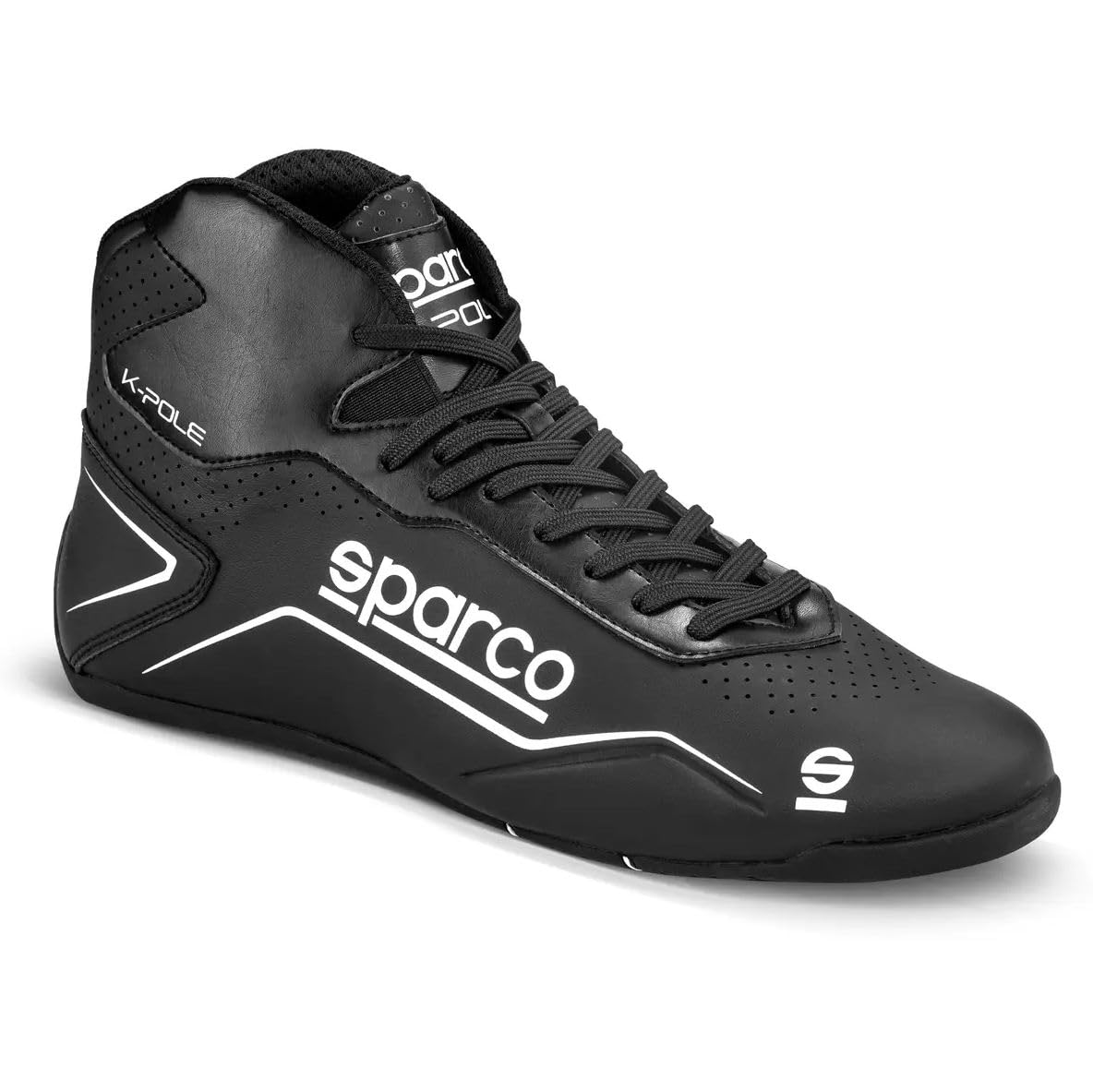 Sparco K-Pole Karting Shoe 001269 (Size: 45, Navy/White)