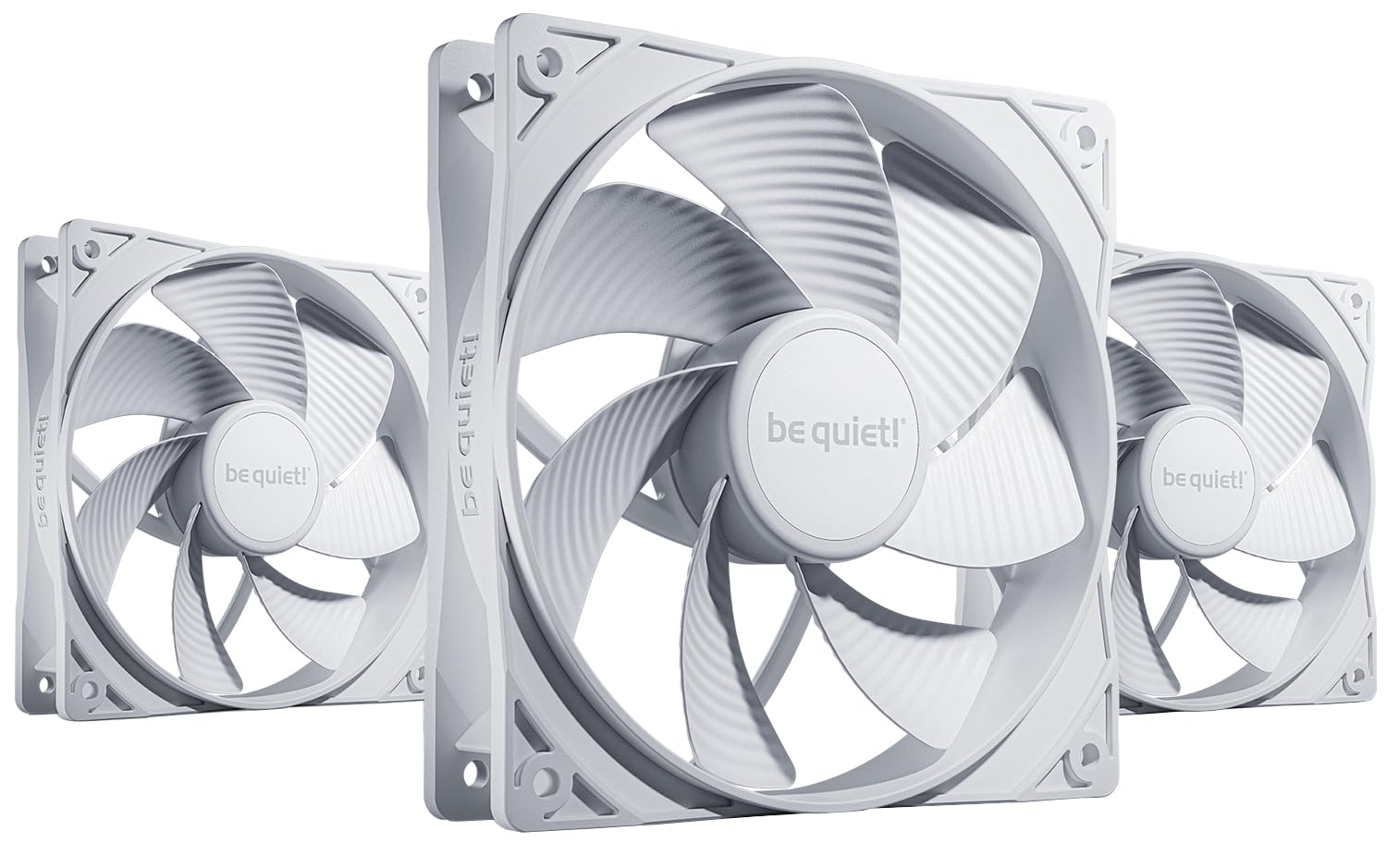 be quiet! Pure Wings 3 120mm PWM Reverse White Lüfter Triple Pack