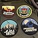 Nature Patch - Iron on Patch for Jackets, Backpacks, Hats, Outdoor -Patches - Get Lost in Nature
