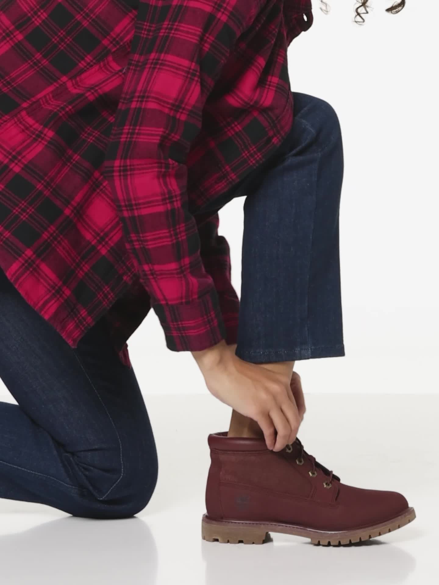 Biker Boots Fly Red Ankle Boots Bhaderwah Campus Earth Spirit