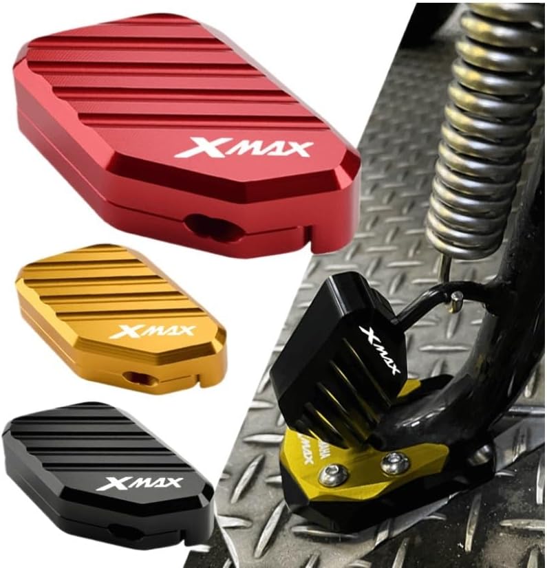 Kickstand Pad for XMAX250 XMAX300 XMAX400 Motorcycle Aluminum Foot Support Pedal Foot Kickstand