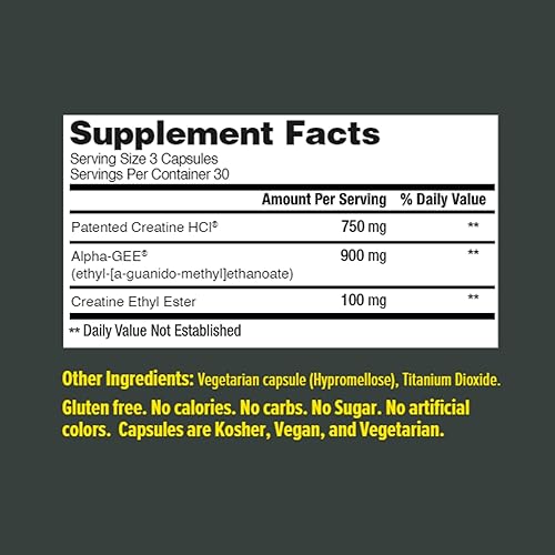 Miniatura 6 de CON-CRET ProMera Sports - Recuperación muscular, creatina concentrada y alfa-GEE, apoya la recuperación muscular, reduce el dolor, restaura la salud