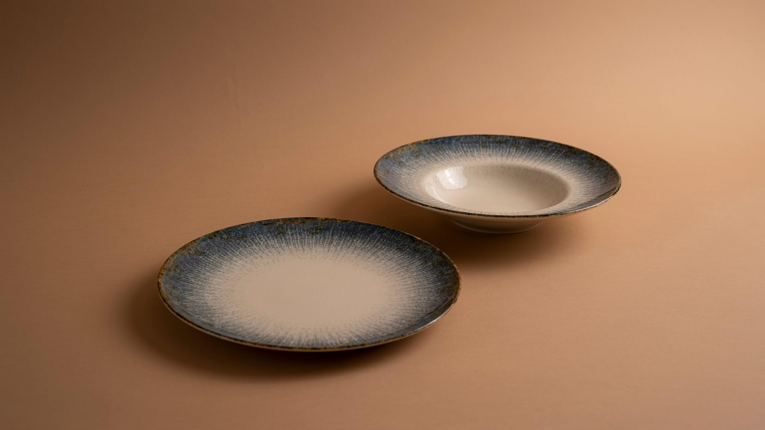 METRO Professional Plato para pasta Janina, porcelana, Ø 27 cm, multicolor, 6 unidades