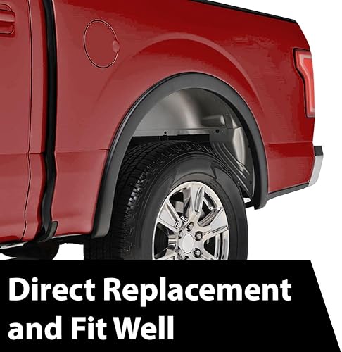 Vista 75 de G-PLUS Kit de guardabarros compatible con Ford F250 F350 Super Duty 1999-2007 (no compatible con modelos duales), cubierta protectora de rueda