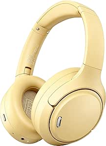 TAGRY Hybrid Active Noise Cancelling Headphones 120Hrs Playtime ENC Clear Call Bluetooth Headphone Over Ear Wireless Headphones Hi-Res Audio ANC Headset with Low Latency Mode for Game Travel Home PC asin的图片