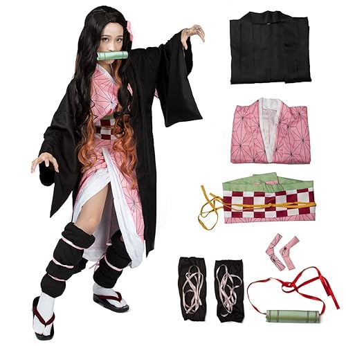 Cosfun Women's Cosplay Costume Kimono Outfits for Halloween mp005091 - Multicoloured - Large