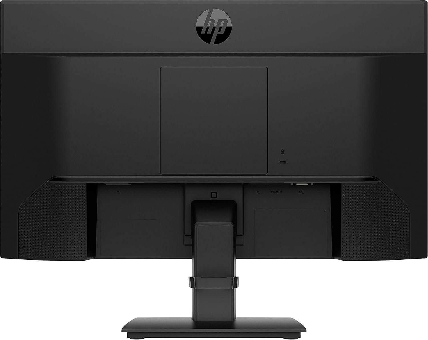 HP P24 G4 Monitor con Casse Audio, Schermo 23,8" FHD IPS, Risoluzione 1920 x 1080, Tempo Risposta 5 ms, Regolazione Inclinazione, Antiriflesso, DisplayPort, HDMI, VGA, Nero