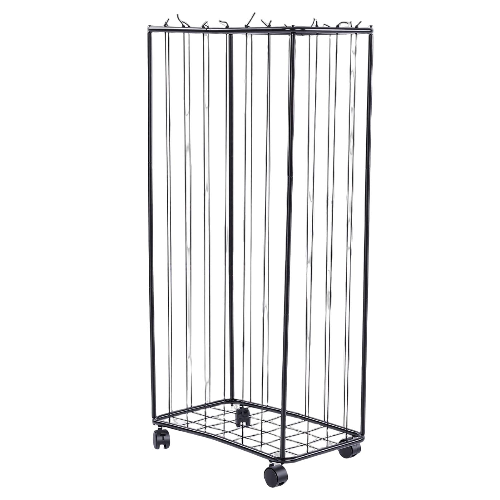 Estante de Almacenamiento de Bolas de Garaje de Gran Capacidad, Soporte de Bolas Deportivas con Ruedas de Acero Al Carbono para Baloncesto, Fútbol y Juguetes, Organizador de Que Ahorra