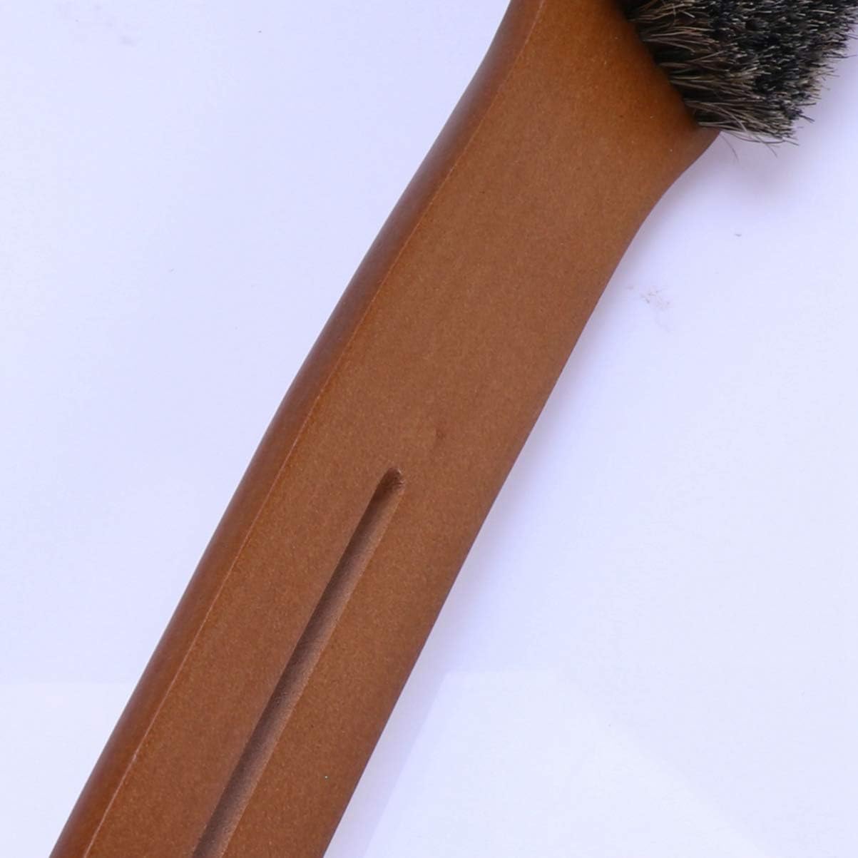 1pc Bath Brush Natural Bristles Body Brush Long Handle Shower Back Scrubber for Men