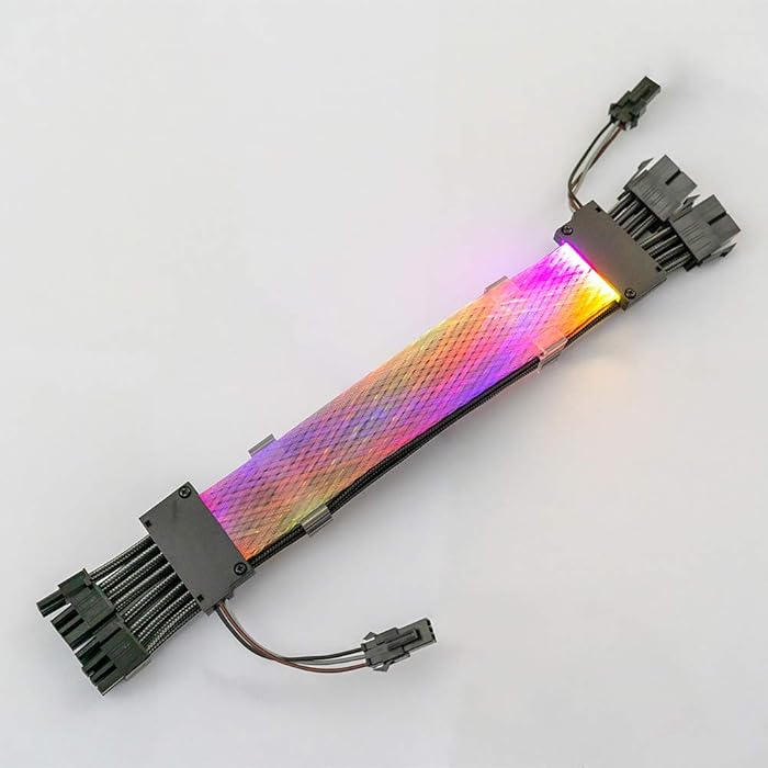 Buy RGB Cable Extension PC Sync Dual 6+2pin Male to Female Strimer RGB