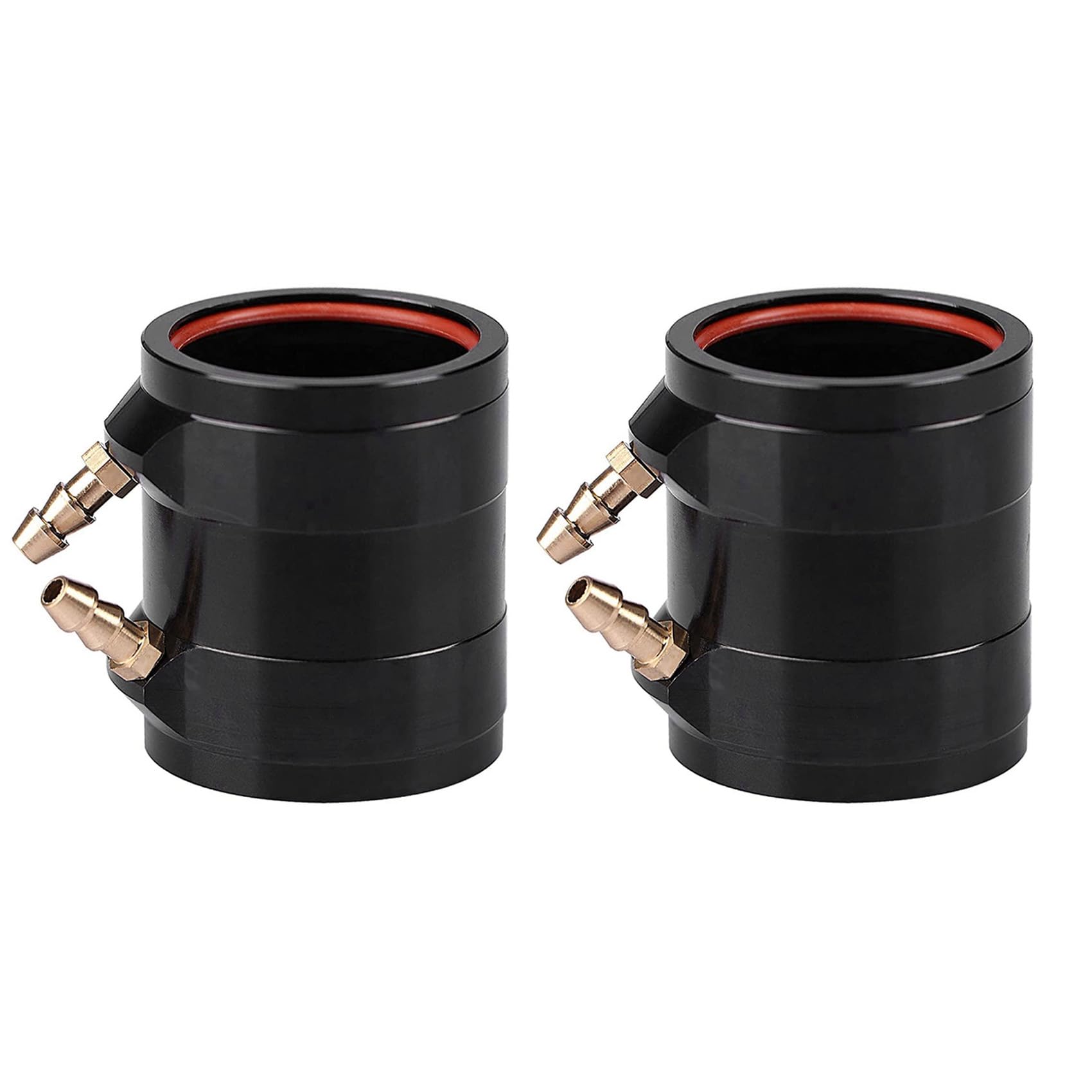 VENEKA 2X Giacca di Raffreddamento Ad Acqua Spazzole per Motore RC nel Alluminio per Motori per Barche RC da 40 mm 2840 2845 RC Boat VENEKA 2X Giacca di Raffreddamento Ad Acqua Spazzole per Motore RC nel Alluminio per Motori per Barche RC da 40 mm 2840 2845 RC Boat