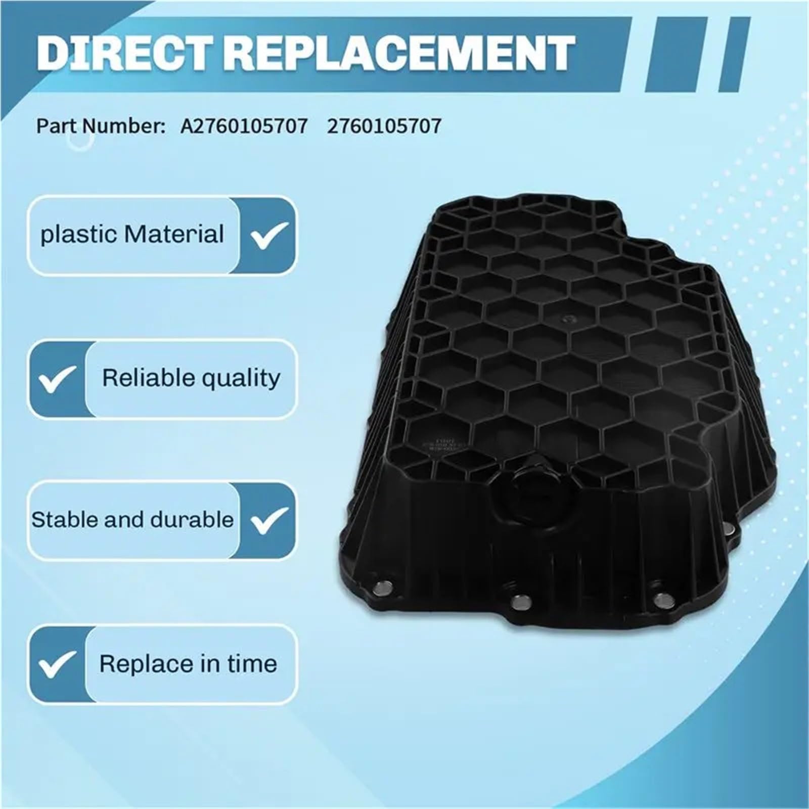 Coppa Dell'olio Motore Coppa dell'olio motore per auto M276 A2760105707 Per Mercedes-Benz W222 X222 Per Maybach Per Brabus Classe S S320 sostituzione