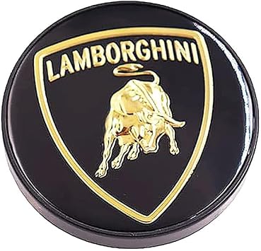 4 Pcs Car Hub Centre Caps for Lamborghini LP550 LP5800 LP640 LP700 60MM Wheel Center Hub Caps Hubcaps Rims Protectors Wheel Decoration Cover Accessories