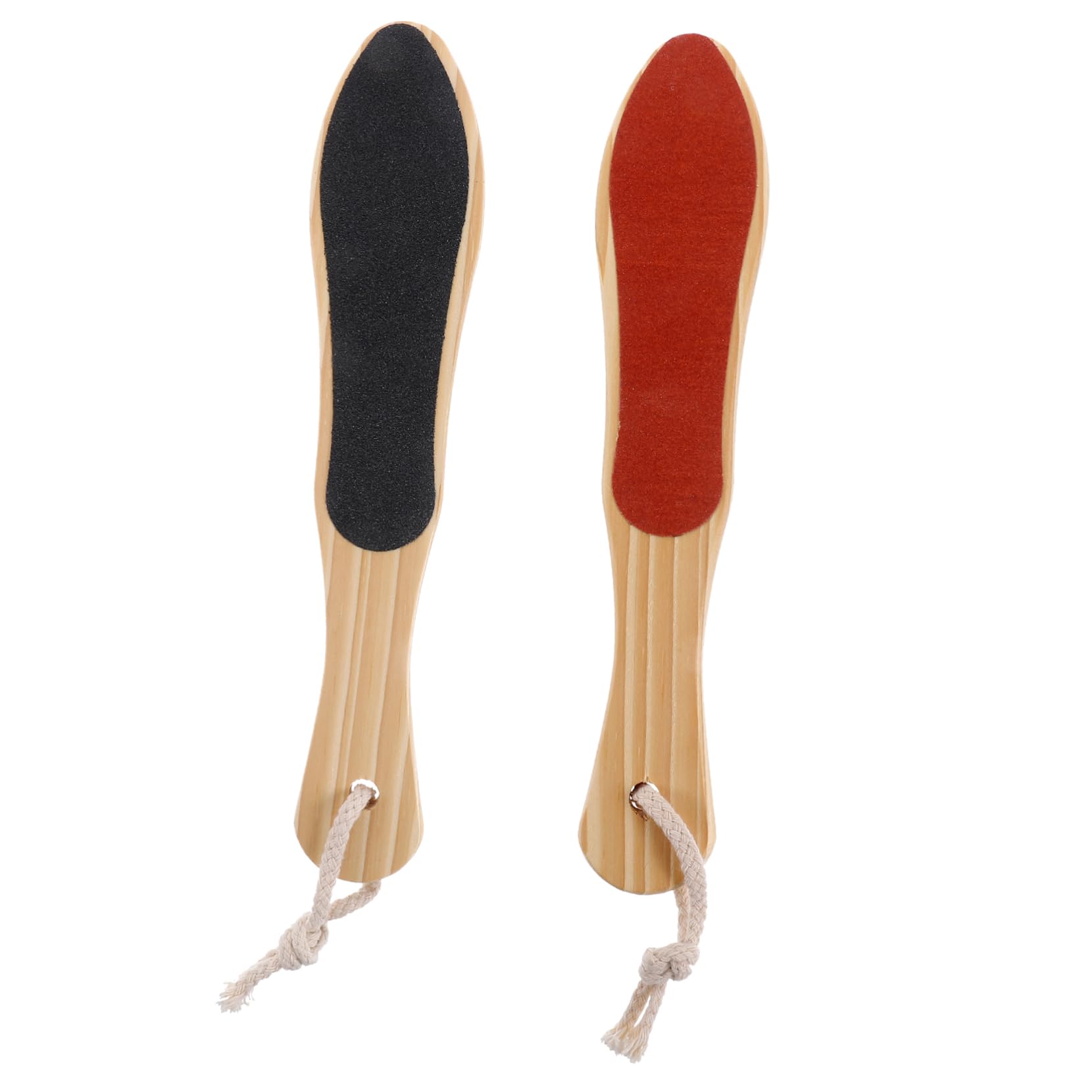 WRITWAA 2Pcs Double Sided Board for Feet Care Dead Skin Remover Durable Material Portable Foot Scrubber for Smooth Skin for Home Use