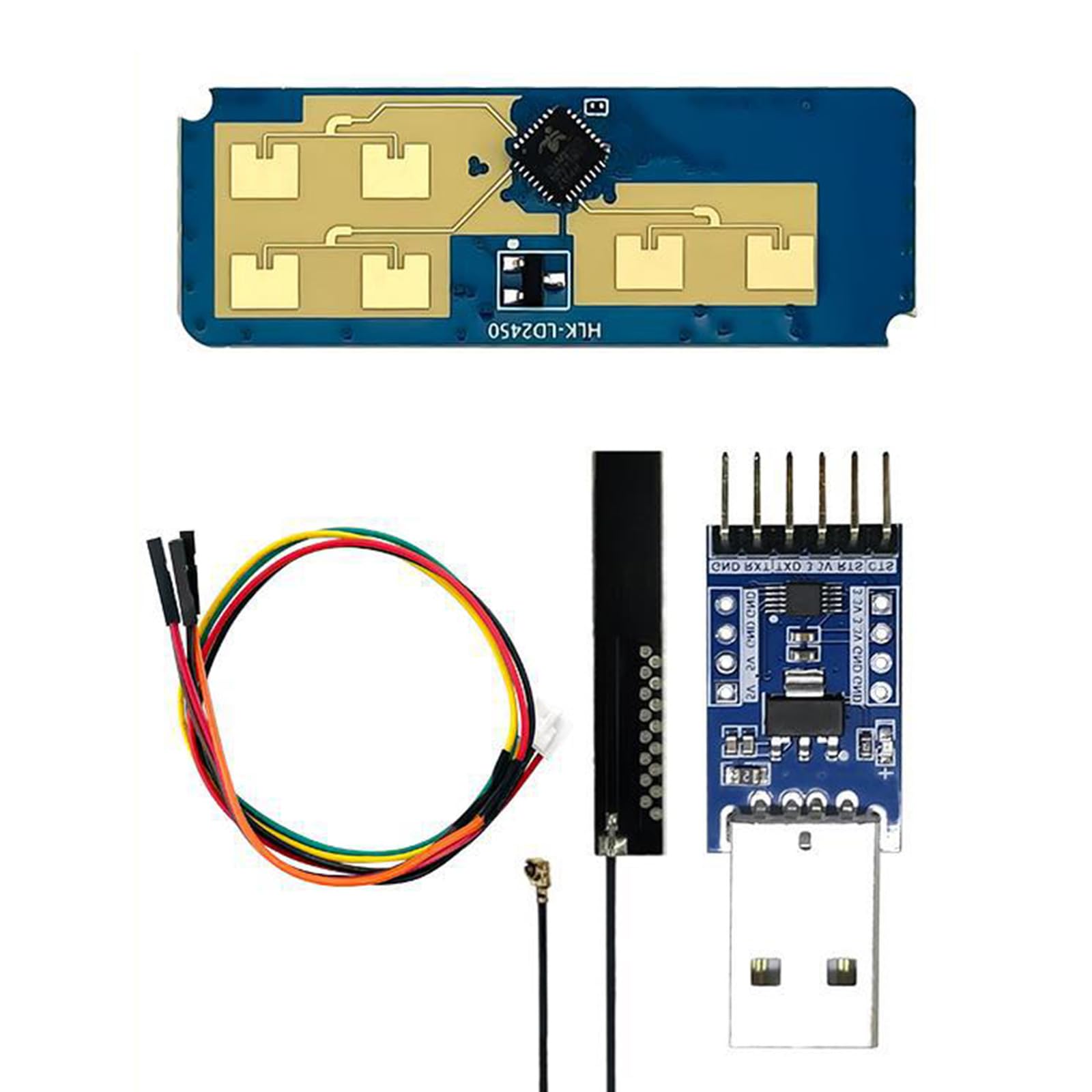Precisely LD2450 Human Motion Tracking Sensors Module Distance and Speed Tracking Module for Human Activity None Detector Sensors