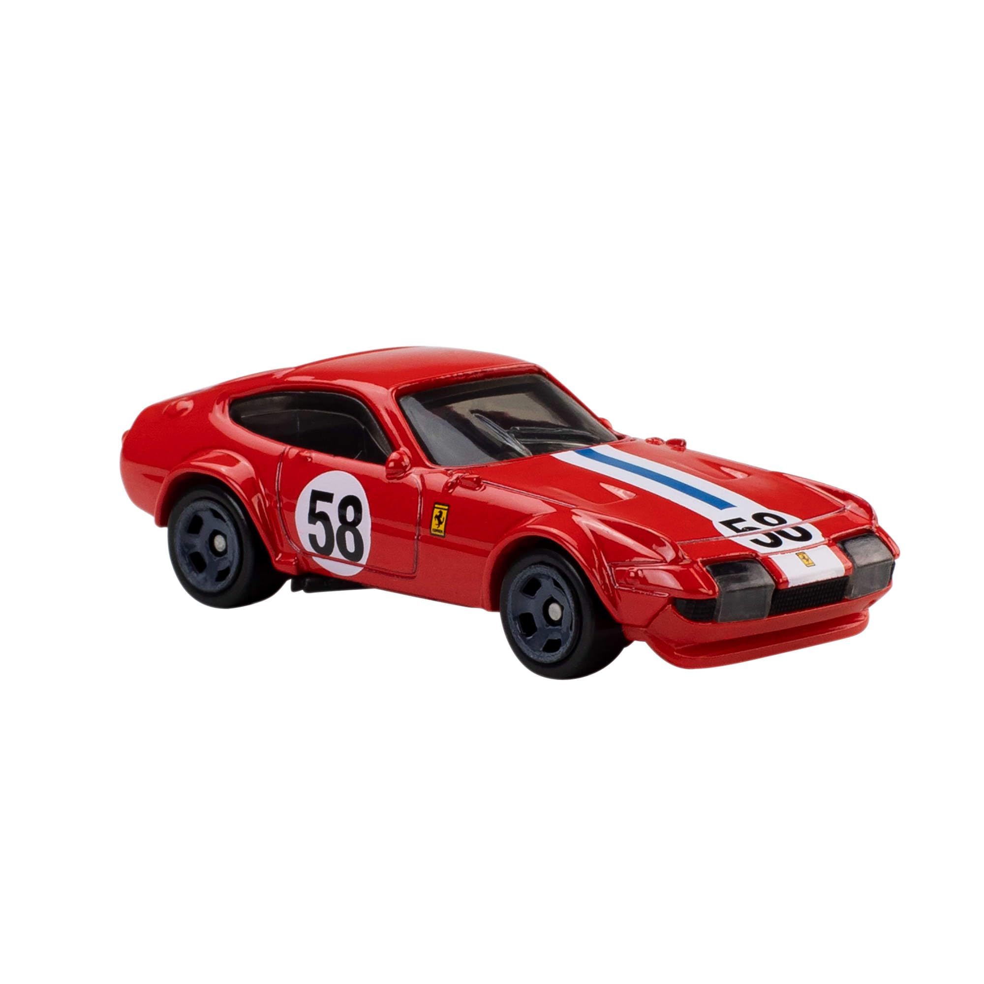 Hot Wheels - Veicoli Ferrari, set da collezione con 5 auto Ferrari con licenza ufficiale, macchinine in scala 1:64 con dettagli premium per il gioco o l'esposizione, 3+ anni, JLN12