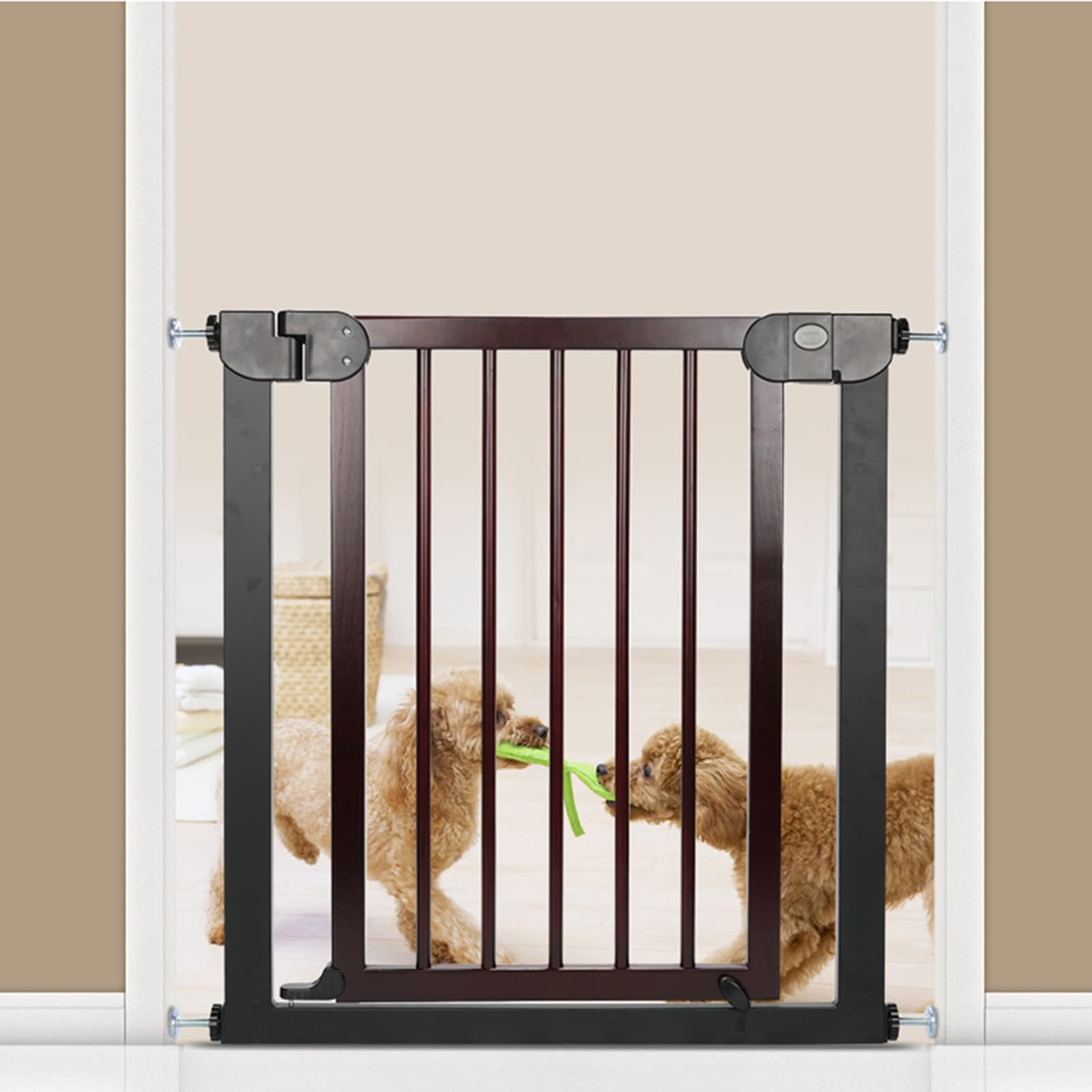 Barrière de sécurité d'escalier pour chiens et parcs animaux