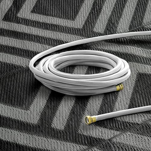 Ashler Outdoor Plastic Straw Rug Waterproof for Patio, Clearance Reversible Camping Mats, 5x8 Large Outdoor Area Rugs with Carrying Bag, for RV, Picnic, Backyard, Indoor, Dark Grey - Image 3