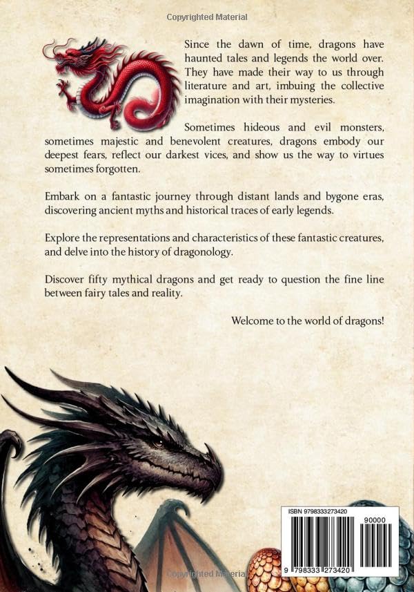The Book of Dragons: An encyclopedia to discover these mythical creatures and their stories. Introduction to dragonology. For kids, teens and adults. - Image 2