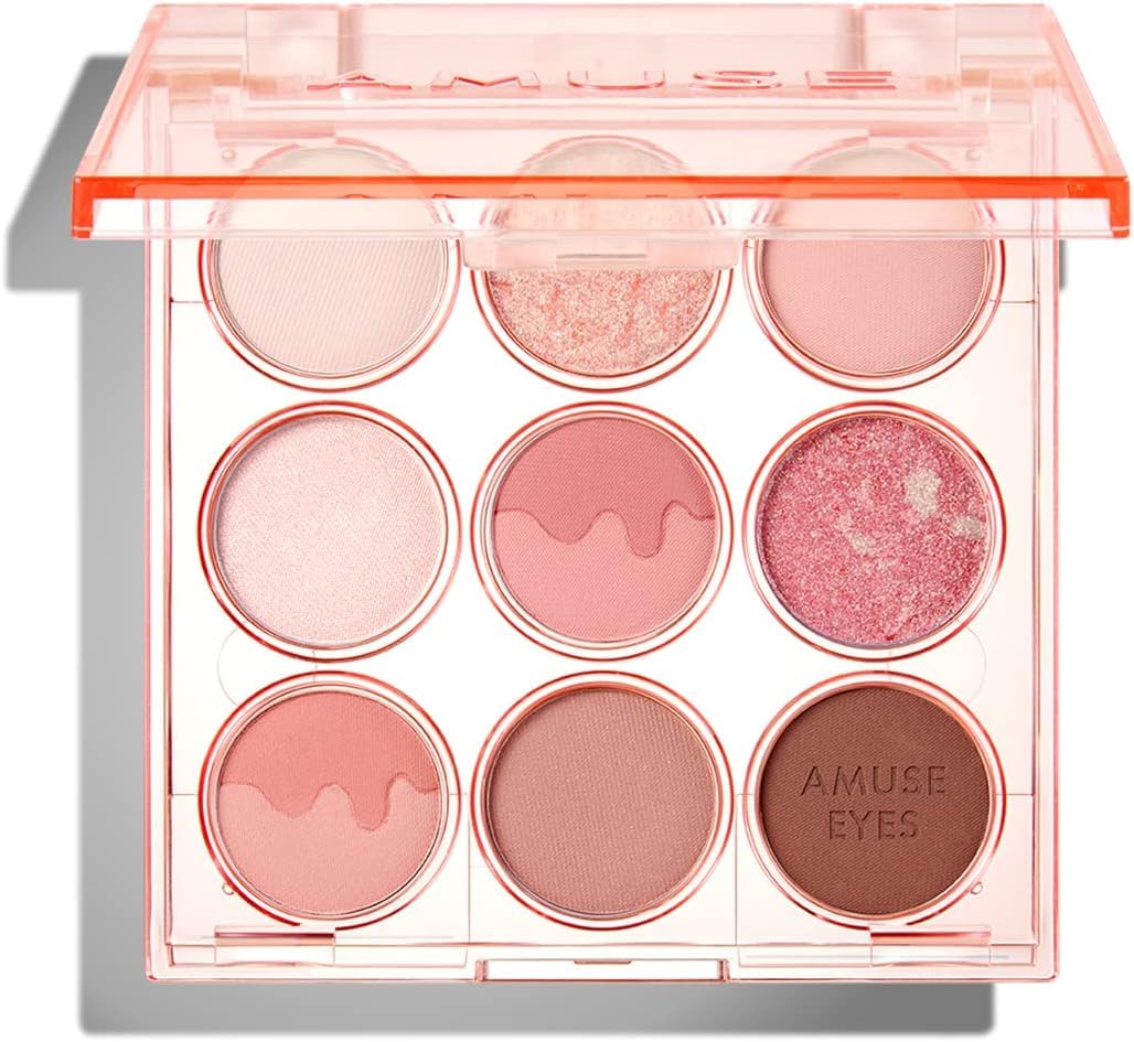 Amazon.co.jp: 【AMUSE公式】アイカラーパレット 01 ウォームモモ