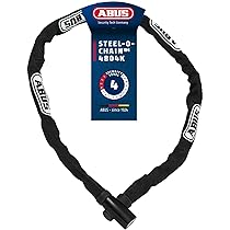 ABUS Lucchetto a catena Steel-O-Chain 4804K – Lucchetto per bicicletta in acciaio speciale – Livello di sicurezza 4